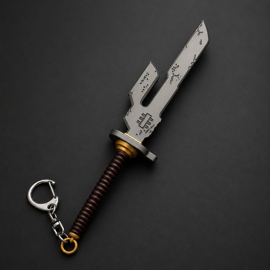 Steel Halberd Keychain